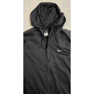 Nike Elite Zip Up Jacket, Therma Fit, Mens Xl, Cuffs Need Cleaned.